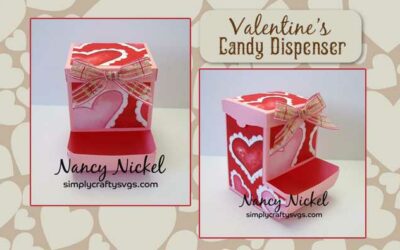 Valentine’s Candy Dispenser by Nancy