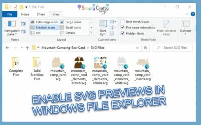 Windows 10/11 How to Preview SVG Files in File Explorer