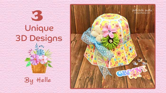 3 Unique 3D Designs by Helle