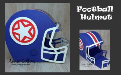 Football Helmet by Annie