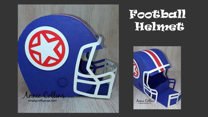 Football Helmet by Annie