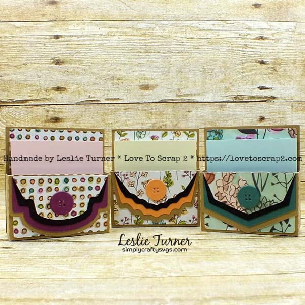 Floral Post-It Note Holders by Leslie