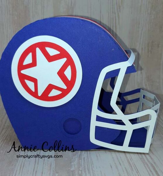 Football Helmet by Annie