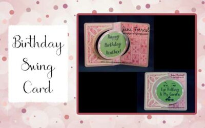 Birthday Swing Card by Jana