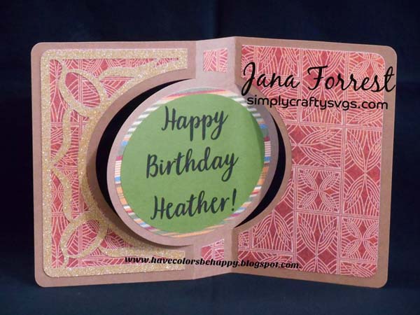 Birthday Swing Card by Jana