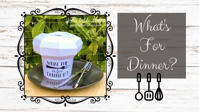 What's for Dinner - Chef Hat by Helle