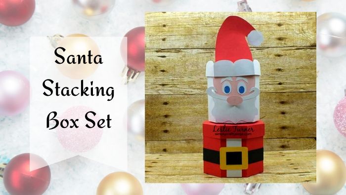 Santa Stacking Box Set by Leslie