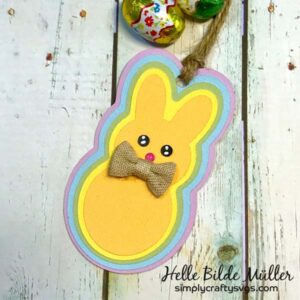 Layered Bunny Tag