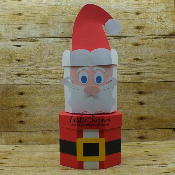 Santa Stacking Box Set by Leslie