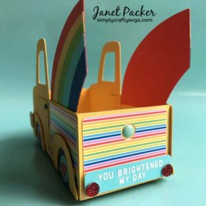 Thank you Rainbow Truck Box by Janet