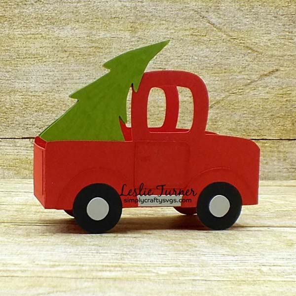 Christmas Truck Treat Box by Leslie