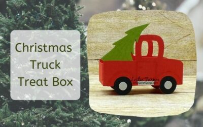 Christmas Truck Treat Box by Leslie
