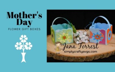 Mother’s Day Flower Gift Boxes by Jana