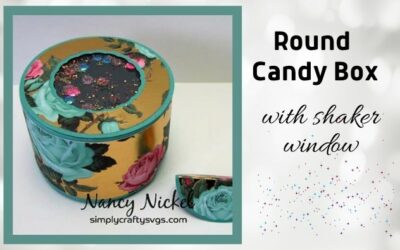 Round Candy Box by Nancy