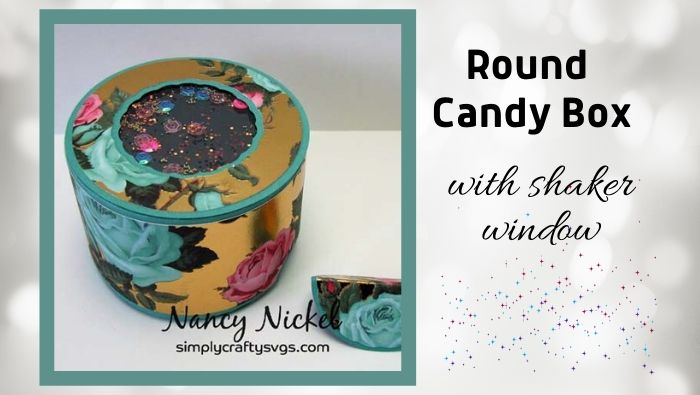 Round Candy Box by Nancy