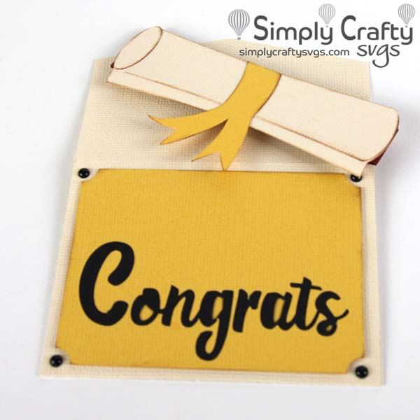 Download Diploma Gift Card Holder SVG File - Simply Crafty SVGs