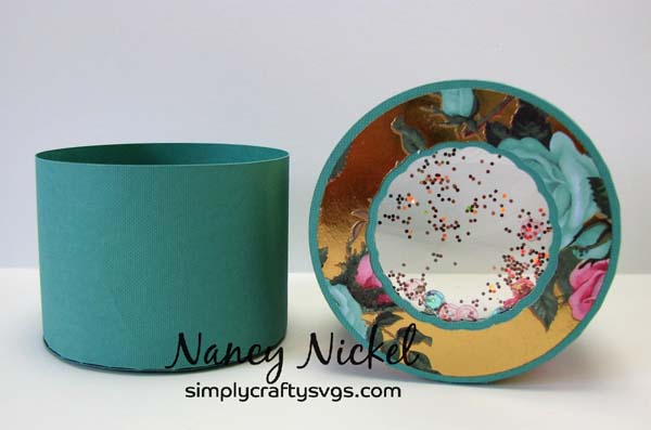 Round Candy Box by Nancy