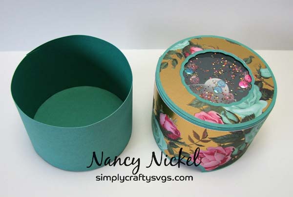 Round Candy Box by Nancy