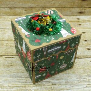 Christmas Explosion Box by Leslie