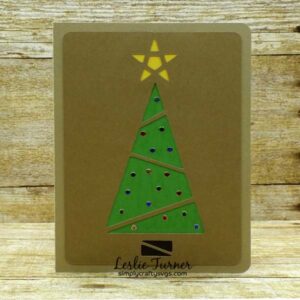 Christmas Tree Card Set by Leslie