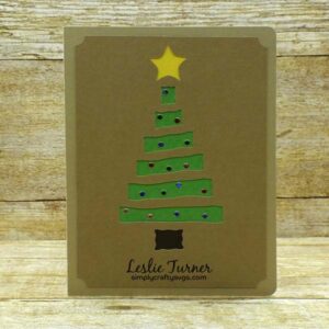 Christmas Tree Card Set by Leslie