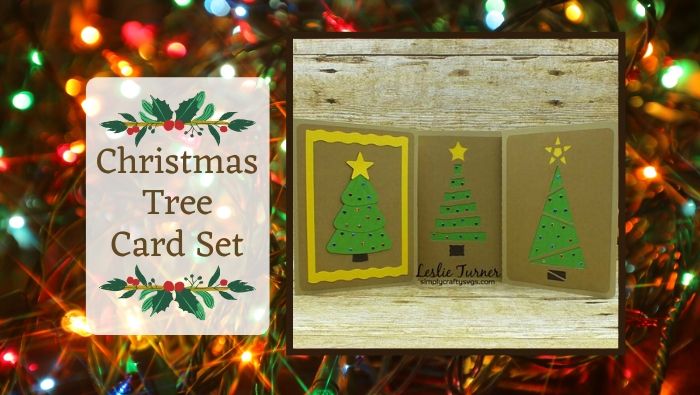Christmas Tree Card Set by Leslie