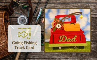 Fishing Truck Card by Jana