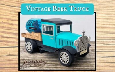 Vintage Beer Truck by Janet