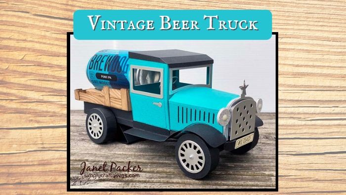 Vintage Beer Truck by Janet