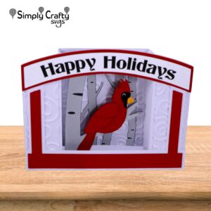 Cardinal Card SVG