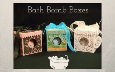 Bath Bomb Boxes by Jana