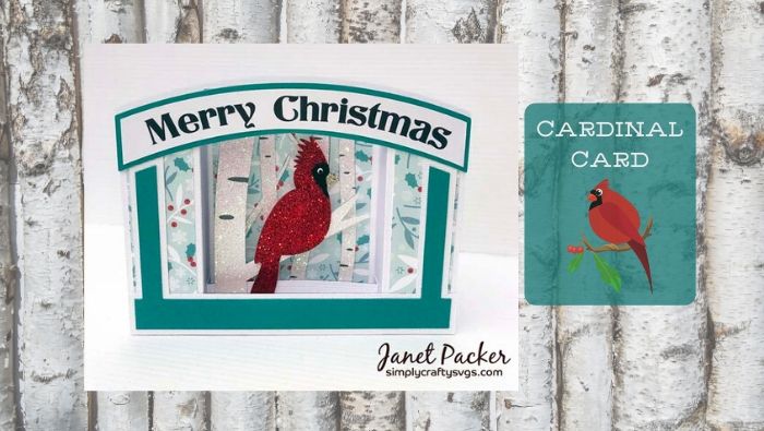 Cardinal Card by Janet