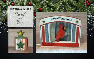 Christmas in July Card and Box by Annie