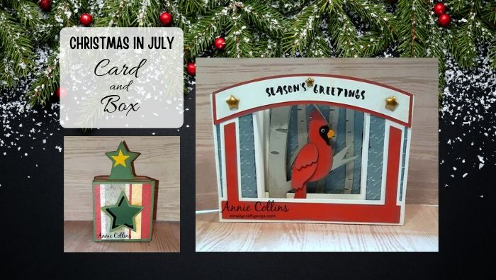 Christmas in July Card and Box by Annie