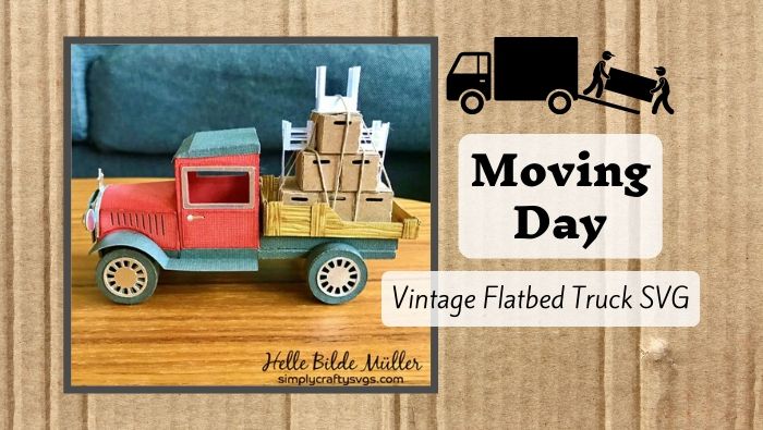 Moving Day by Helle  (Flatbed Moving Truck)