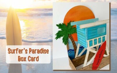 Surfer’s Paradise Card by Tina and Welcome to the Design Team