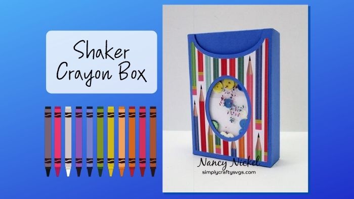 Shaker Crayon Box by Nancy