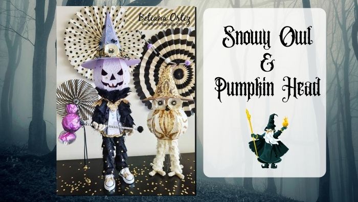 Download Snowy Owl and Pumpkin Head by Betiana - Simply Crafty SVGs