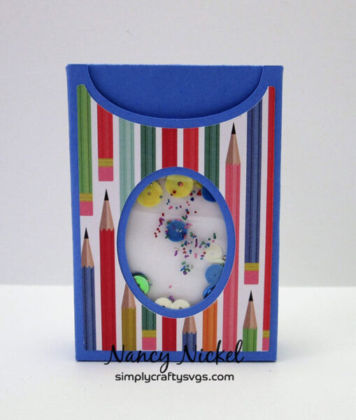 Shaker Crayon Box by Nancy