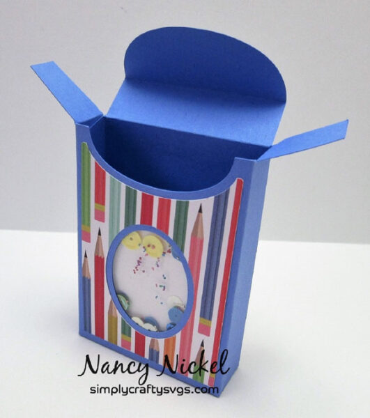 Shaker Crayon Box by Nancy