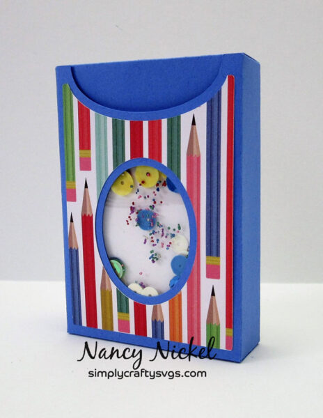 Shaker Crayon Box by Nancy