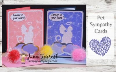 Pet Sympathy Cards by Jana