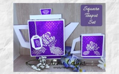 Square Teapot Set by Annie