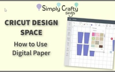 Cricut Design Space How to Use Digital Paper