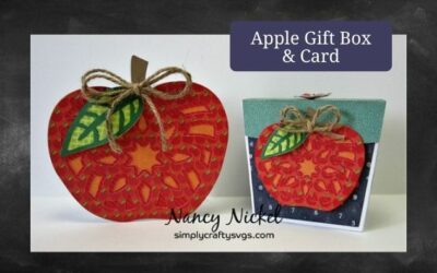 Apple Gift Box and Card by Nancy