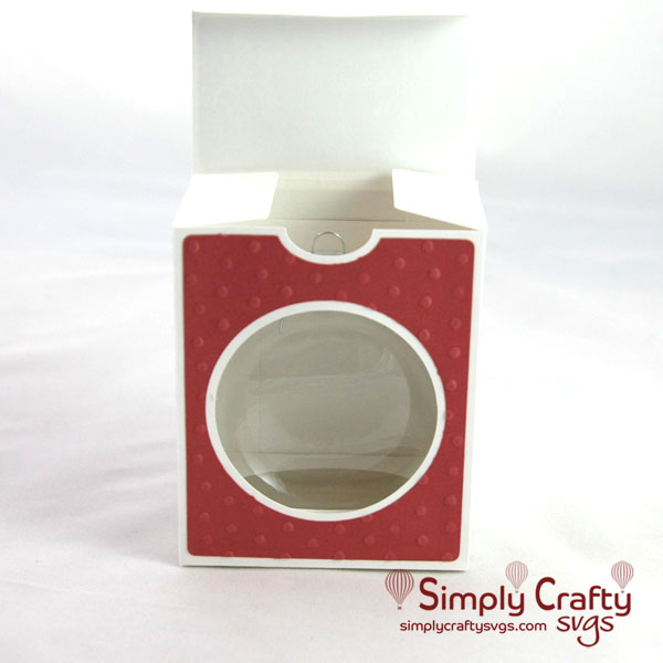 SVG Disc Ornament Gift Box - 3 Size Options