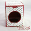 Round Ball Ornament Box 3.25 in SVG File