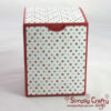 Round Ball Ornament Box 3.25 in SVG File