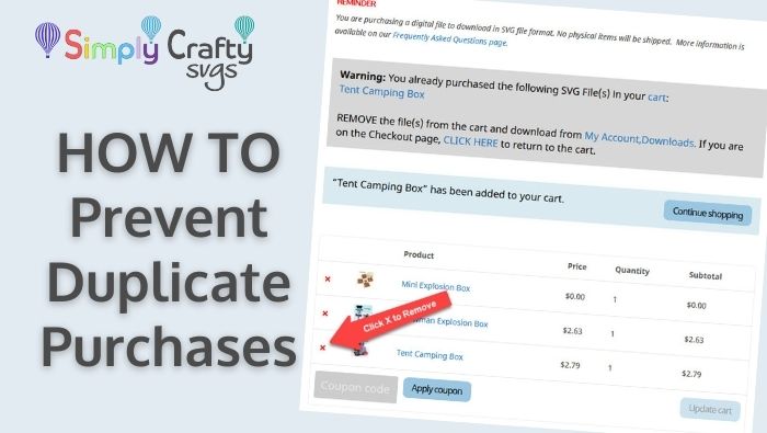 How to Prevent Duplicate Purchases