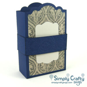Folding Greeting Card Holder SVG File